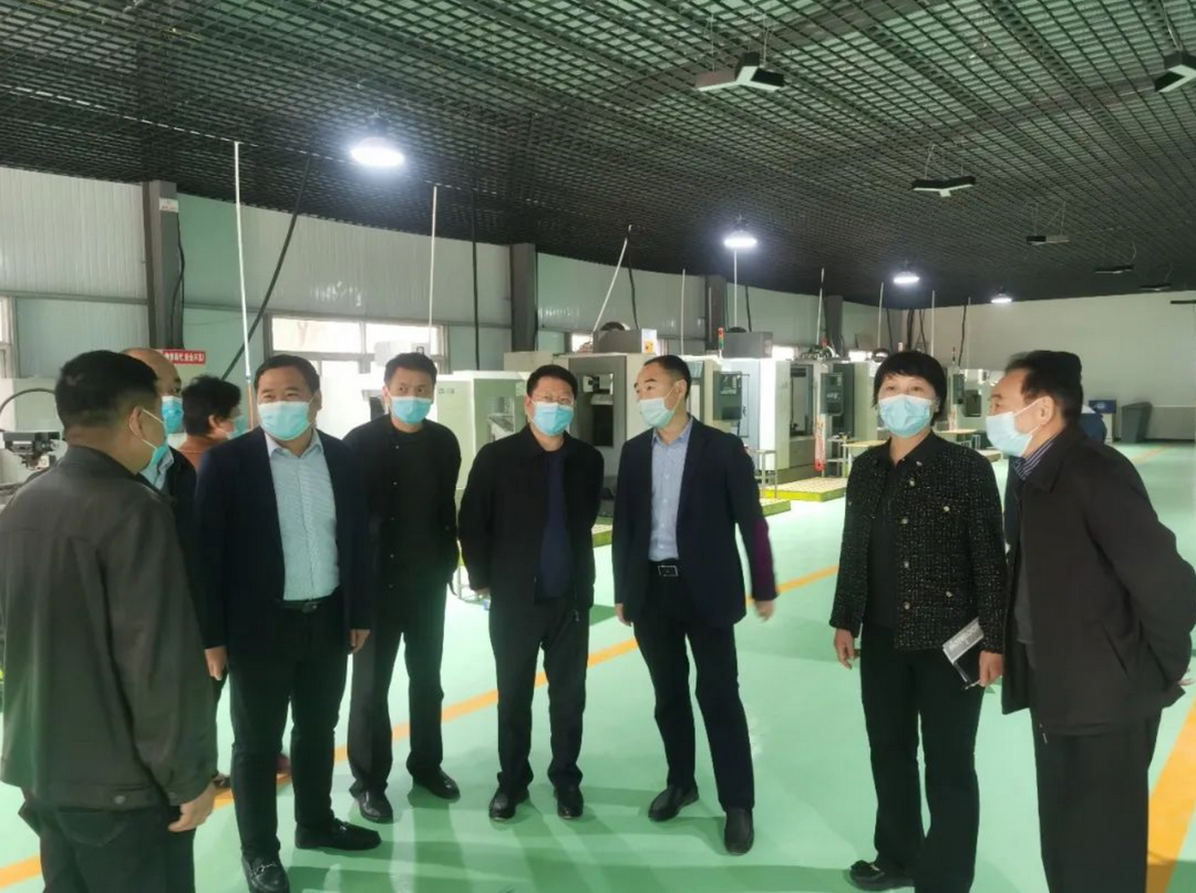 周口技师学院院长韩林一行来我校考察产教融合、校企合作工作