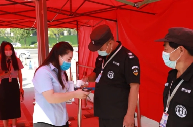 开学在即！周口交通技师学院开展秋季开学防疫应急演练！