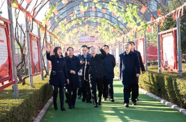 市城乡一体化示范区党工委书记宋力一行莅临我院调研
